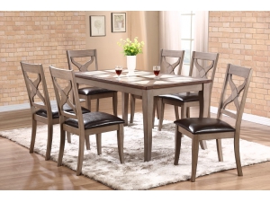 Стол LT T15348 DARK OAK #K250/ GREY #G41